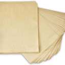 Flexicore Packaging Flat Brown Kraft Paper Bags Size: 12 Inch Wide X 15 Inch High | Count: 100 Bags | Color: Brown