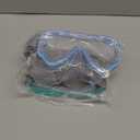 Vvinca Kids-Goggles with Nose Cover, Diving Mask Elastic Fabric Strap Anti Fog Anti Shattered Lens for Kids Swim Goggles 3-14 (02-sea Green & Blue)