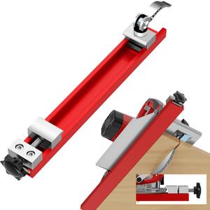 Adjustable Cutting Machine Base Guide Aluminum Circular Saw Guide Railsaw guide for circular saw Wood working Electric Cutting Guide Designed for Precision Cutting and Milling Tasks