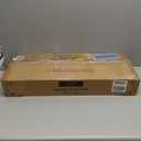 Ulif U11 Mini Over Washer and Dryer Shelves, 3 Tiers Laundry Room Storage and Organizer Standing Shelf, Metal Freestanding Clothes Drying Rack, 28.3W x 19.7D x 77.6H, Black