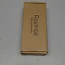 Ravinte 5 Pack Brass 2-1/2 Inch Hole Center Champagne Gold Handles Square Cabinet Hardware Stainless Steel Pulls for Kitchen Cupboard Drawers 4 Inch Overall Length