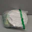 140Pcs Ivory Plates and Napkins, Beige Party Supplies Include Scalloped Cream Paper Plates Napkins Cups Thanksgiving Plate Set for Birthday, Wedding, Bridal&Baby Shower (Ivory white)