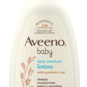 Aveeno Baby Daily Moisture Body Lotion for Sensitive Skin, Hypoallergenic Moisturizing Baby Lotion with Nourishing Oat to Deeply Moisturize Baby's Skin, Fragrance-Free, 18 fl. oz