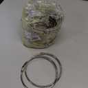 30 Pcs 4 Inch Large Binder Rings, Metal Ring for Index Cards for Home School Office, Index Cards, Photos, Documents and Other DIY Craft Supplies