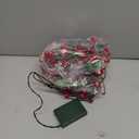 DR.DUDU Valentines Day 6 Ft Garland with Lights, Twig Garland with Pink Heart Roses and Berry Valentines Decor for Home Mantel