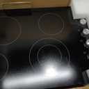 Karinear 30 Inch Electric Cooktop 4 Burners, Knob Control Ceramic Cooktop