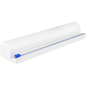 Refillable Plastic Wrap Dispenser with Slide Cutter, Fovanga cling wrap with slide cutter for 250ft Tin Aluminum Foil Dispenser