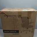 Morkprism Office Chair,Ergonomic Mesh Desk Chair with Adjustable Lumbar Support,Computer Chair with Flip-up Armrests, Rolling Executive Chairs, Home Office Chair, Blue, Sponge Seat