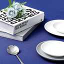 Wewoch Royal Blue Rectangle Tablecloth Water Resistant Washable Polyester Table Cloth for Dining,Kitchen, Parties Weddings and Outdoor Use 60 Inch by 84 Inch