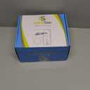 LOCKSTAR Smart Door Lock  Keyless Entry Deadbolt Door Lock  Multiple Entry Methods  APP  Fingerprint Touch ID  Keypad Code  Card FOB  Traditional Key  Smart Home Devices (Black)