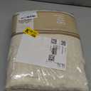 Table Cloth, Wedgewood Blue/White Woven Fringed, 100% Cotton Table Cover, Size 60x84 Inch, Suitable for Formal Dining, Everyday Meals and Casual Occasions.