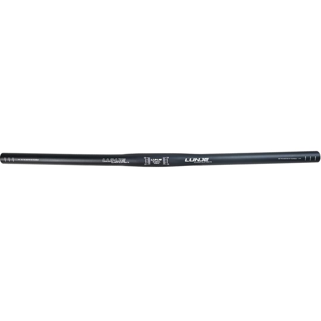 MIGHTYDUTY Bike Handlebar 25.4 * 580mm -0/30/50/70/90mm Rise Aluminum Alloy Mountain Bicycle Handlebar for Cycling MTB Road Bike (0mm,Flat Bars)