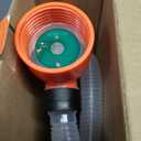 Portable Transfer Pump Battery Operated Electric Siphon Pump for Gas, Fuel, Diesel, Water Transfer 2.4 GPM Flow Oil Extractor, 47 Inches Hose-Easy to Use Hand Fuel Pump, Multi-Use Siphon Transfer Pump