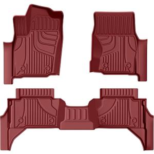 Floor Mats for Toyota Tacoma 2024-2026 Double Cab Auto Tran Gas Only, Red
Custom Fit All-weather Protection Waterproof Easy to Clean Heavy Duty