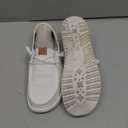 Hey Dude Women's Wendy Canvas (7, White)