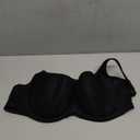 Rosme Women's Balconette Bra with Push Up Effect Plus Size Sexy Lace Demi Half Cup Bra Underwired Low Cut Mesh Bras Grand
, 44D