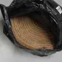 2 Inch x 54 Yards Natural Burlap Craft Ribbon Wrap Burlap Fabric Ribbon Roll, for Homemade DIY Projects Wedding Event Party Decoration