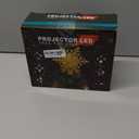 Christmas Tree Topper Lighted with 6 Projection Slides, PliMook Snowflake Christmas Tree Topper LED Rotating 3D Lighted Tree Toppers Glitter Tree Topper Projector for Christmas Tree(Gold)