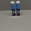 Kohree RV Roof Sealant 2 Pack, Self-Leveling Lap Sealant White, RV Caulking for Roofing, Maintenance, Repair