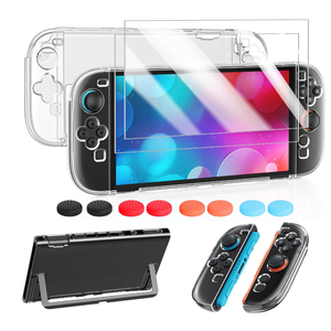 FYOUNG Switch 2 Protective Case,Cover Shell&Screen Protector for Nintendo 2