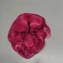 BERON Hot Pink Wig Long Wavy Rose Red Wig with Bangs for Women Daily Party Hairnet Include