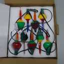 Brightown Christmas Bubble String Lights, Multicolor, 9 Lights