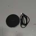 Wireless Charger Compatible with iPhone 16 15 14 13 12 11 Pro Max/Mini/Plus/XR/X/8, 15W Max Fast Wireless Charging Pad Mat for Galaxy S23/S22/S21/S20/S10, Air Pods Pro/3/2, Galaxy Buds (Black)