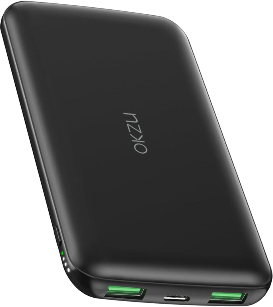 5V 2A Power Bank for Heated Vest, Jacket, Stadium Seats, Chair, Lightest 10000mAh Fast Charging Battery Pack for USB Heated Clothing, Heated Blanket, Coat, Sleeping Bag