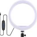 Selfie Ring Light with 3 Light Modes and 10 Brightness Levels USB Powered Mini LED Fill Light for YouTube/TIK Tok/Phone/Live Stream/Makeup Shooting/Zoom Meetings