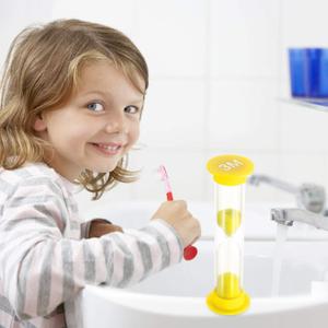 Dsmile Sand Timer,Plastic Hourglass Timer,Colorful Sandglass Hourglass Sand Clock Timer 30S/ 1min  / 3mins / 5mins / 10mins (5pcs)