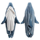 Gudina Shark Blanket Hoodie Onesie, Shark Onesie Adult, Shark Sleeping Bag for Adult (XXL)