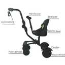 Englacha Uptown Rider Child Rides Alongside Stroller Attachment with Comfy Padded Saddle Seat Universal Fit for Most Strollers Quick and Easy to Use Designed for Safety