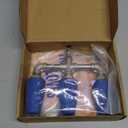 Triple Turbo Nozzle Pressure Washer Tip with Gloves, 360 Rotating Turbo Nozzle with 1/4" Quick Connector, 2.5 Orifice 3-in-1 Turbo Nozzle, 4000 PSI