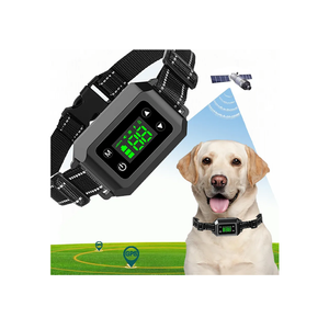 GPS Wireless Dog Fence System,GPS Outdoor Wireless Dog Fence Radius 30-999 Yards,20-110 Pounds Adjustable,Rechargeable Long-Lasting Battery (Static Shock + Vibration)