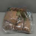 Smiry Velvet Stretch Dining Room Chair Covers Set of 6, Soft Removable Washable Chair Slipcovers Kitchen Parsons Chair Protector, Camel