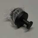 Black Wreath Door Hanger, 22 LB Heavy Duty Wreath Suction Cup Hooks for Fall Halloween Christmas Decorations, 2 Pack Strong Reusable Wreath Hangers Welcome Sign Front Door Window Glass Indoor Outdoor