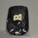 Graduation Gifts for Him - Crossbody Bag for Men, Sling Bag / Waist Pack for Travel & Sports, Initial White L, Black