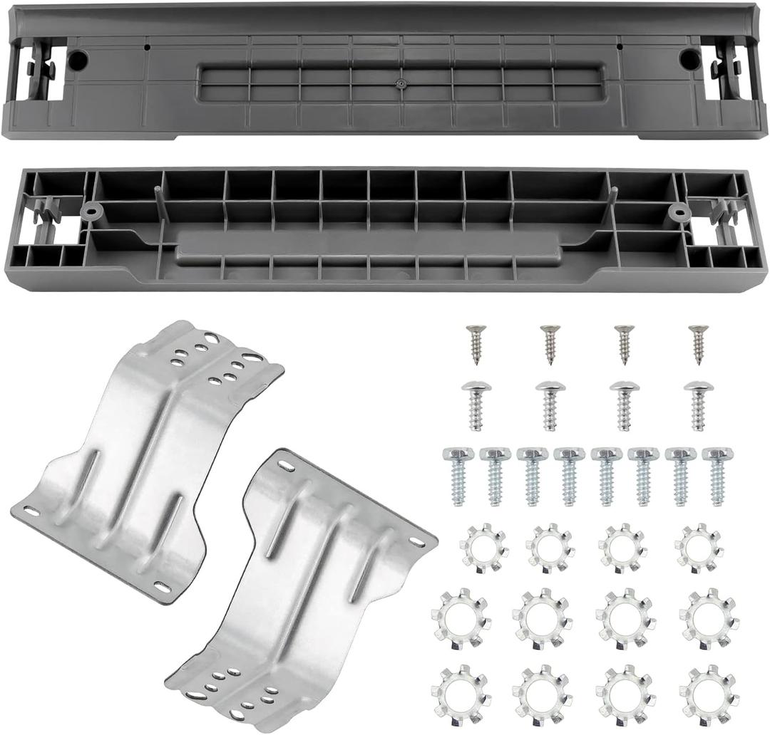 2025 UPGRADED SKK-7A SKK8K Samsung washer dryer stacking kit - Fit for Samsung 27-Inch Front-Load Washers and Dryers - Samsung laundry stacking kit-Replaces SKK-7A, SKK-8K, SK-5A, SK-5AXAA by Blutoget