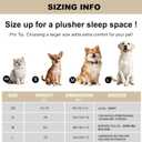 pobopobo Dog Crate Pad, Ultra Soft & Anti-Slip Kennel Mat, Secure Fit for Metal Crates & Dog Cages, Washable Cozy Bed for Small  Dogs Light Brown, S(23"*14"*1.5")