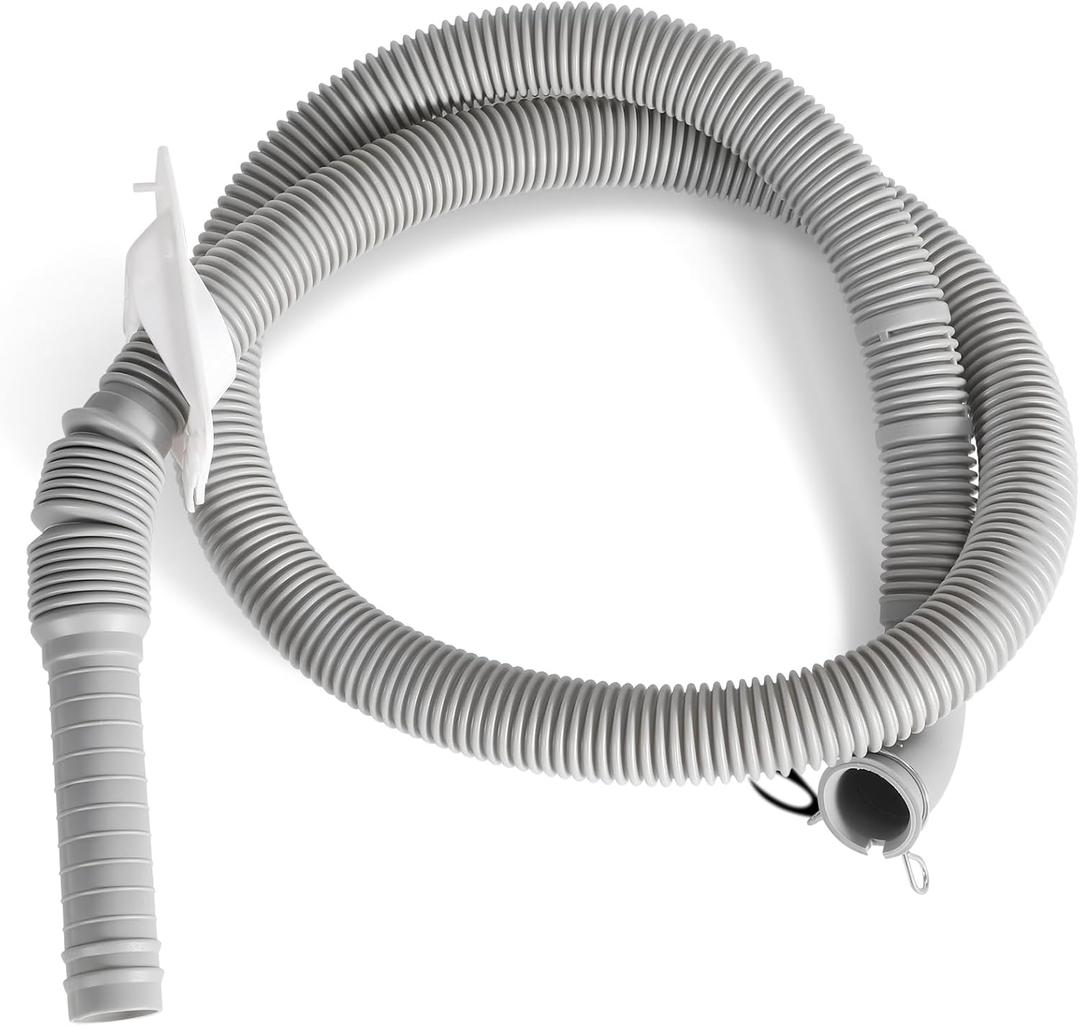 NEW AEM73732901 Washer Drain Hose Assembly Length 63 in Compatible with LG Kenmore Washer Replacement AEM74053001 AEM74073303 MEJ62685201 2702257 PS8749199 AP5783629