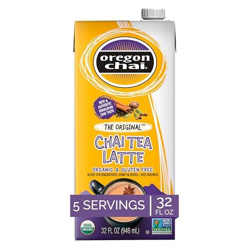 Oregon Chai Original Chai Concentrate, 32 Fluid Ounce (Pack of 6), BBD 09/23/2026