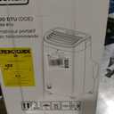 BLACK+DECKER Portable Air Conditioner, 10,000 BTU (6,300 BTU SACC) for Rooms up to 450 Sq. Ft., Portable AC with Follow Me Remote Control and Window Kit, BPACT10WT, White