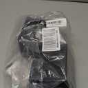 RGB Wall Sconces Set of 2, LED Lights for Room Decor 16 Colors, 6000mAh Battery Operated Wall Sconce, Rechargeable Remote Control Dimmable Cordless Wall Lights for Bedroom Living Room (Black)