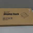 KLM Liquor Bottle Display Shelf, Coffee Syrup Rack Organizer, 3 Step Countertop Liquor Wine Rack, mini bar,liquor cabinet, Home Retro Bar Shelf Stand for Liquor Whiskey, Spirits