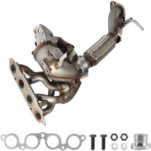 Manifold Catalytic Converter Fit for Mazda 6 2014 2015 2016 2017 2.5L | Direct Fit Front Catalytic Convertor Replacement Parts for Mazda CX-5 2014-2016 2.5L FWD, Replace 641-613