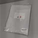 LazBlinds 100% Blackout Door Curtain, No Tools No Drill Cordless Blinds for Windows, Thermal Insulated UV Protection Privacy Window Curtains for French Door Front Door(26''W x 68''H, White, 1 Panel)