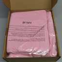 Wokceer Wedding Arch Backdrop Cover 7.2FT, 6FT Set of 2 Spandex Fitted Blushing Pink Arch Covers for Round Top Chiara Arches Backdrop Cover for Birthday Party Ceremony Decor