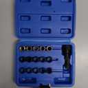 M14X1.25 Spark Plug Thread Repair Tool, Carbon Steel Rethread Kit, Portable Tap Plug Repair Set, High Durability