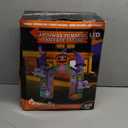 11FT Giant Halloween Inflatables Pumpkin Castle Archway with Ghost and Trick or Treat LED Lights 2025 Outdoor Blow up Haunted House Arch for Outside Yard, Lawn,Patio,Garden Party Decor