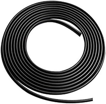 ESUPPORT 16ft 5M U Shape Car Door Moulding Rubber Scratch Protector Strip Edge Guard Trim Seal, Black